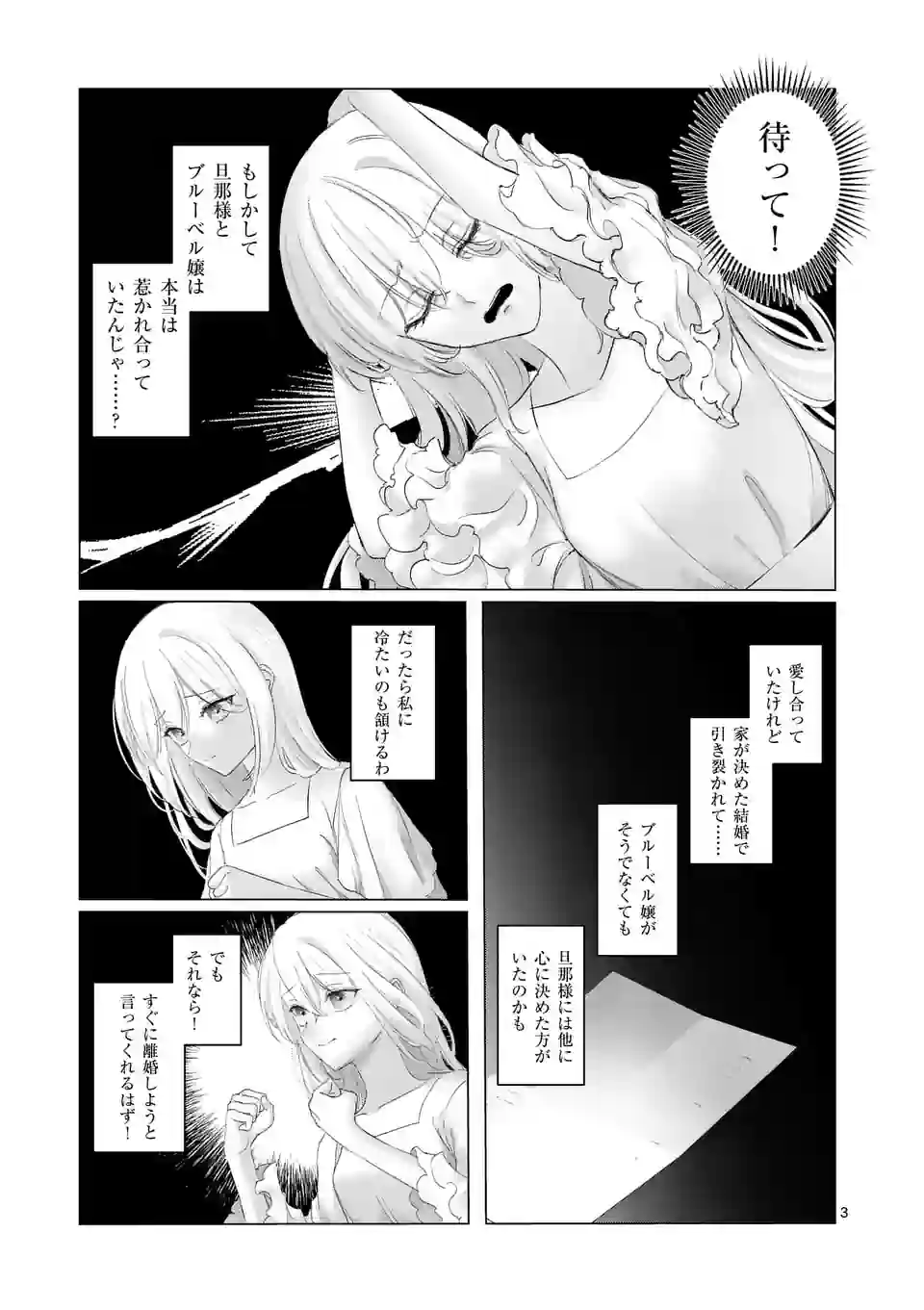Yarinaoshi Reijou wa, Dai Suki Danna-sama ni Rikon Shiyou to iwasetai! - Chapter 4 - Page 3